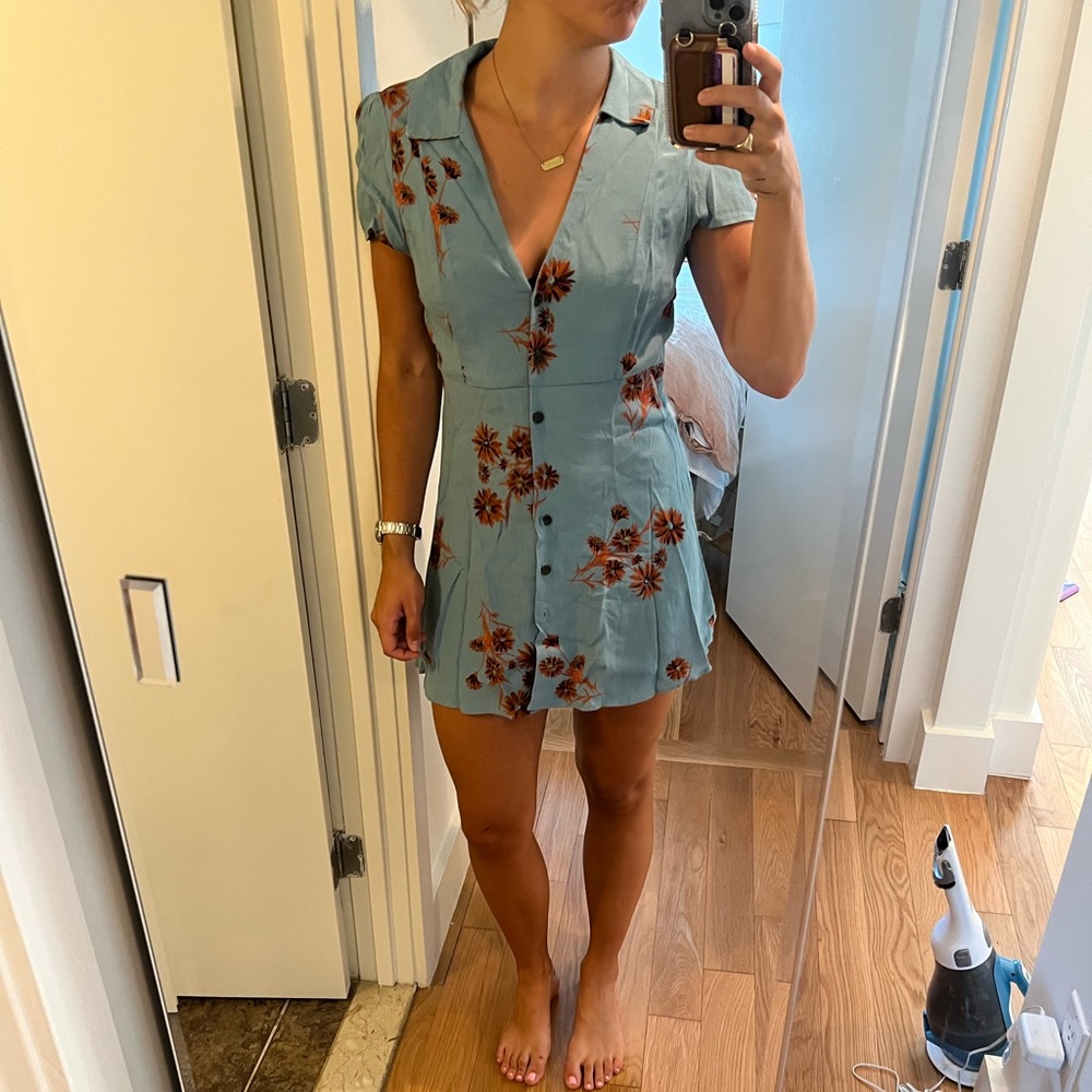 Flowery Urban Outfitters dress